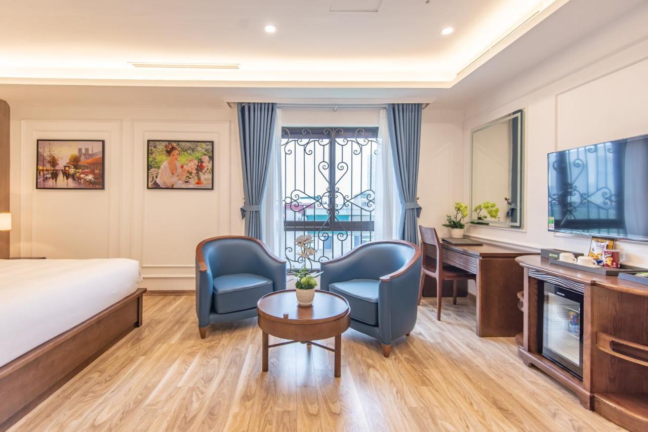 Reyna Luxury Hotel & Spa Hanoi Exterior foto