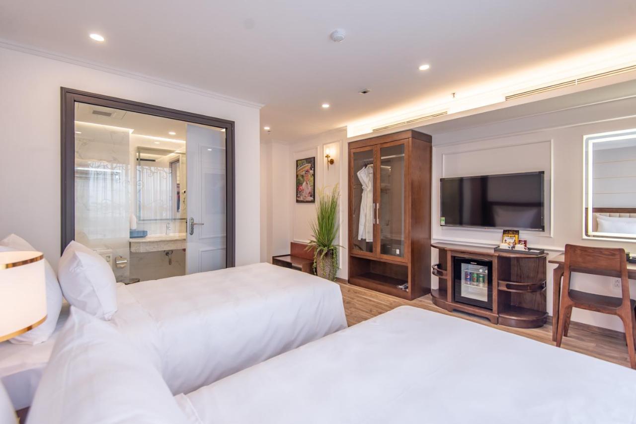 Reyna Luxury Hotel & Spa Hanoi Exterior foto