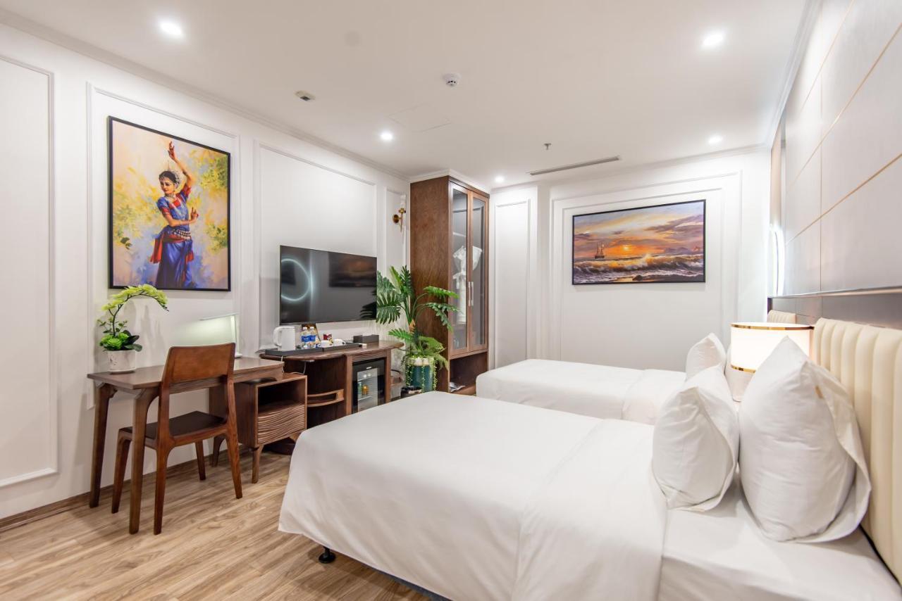 Reyna Luxury Hotel & Spa Hanoi Exterior foto